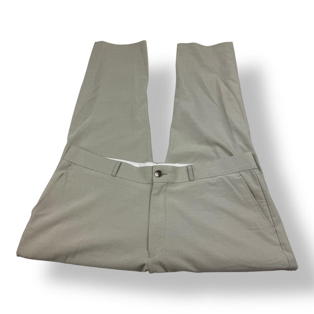 State and‎ Liberty Mens Athletic Fit Chino Performance Pants Gray 38x27